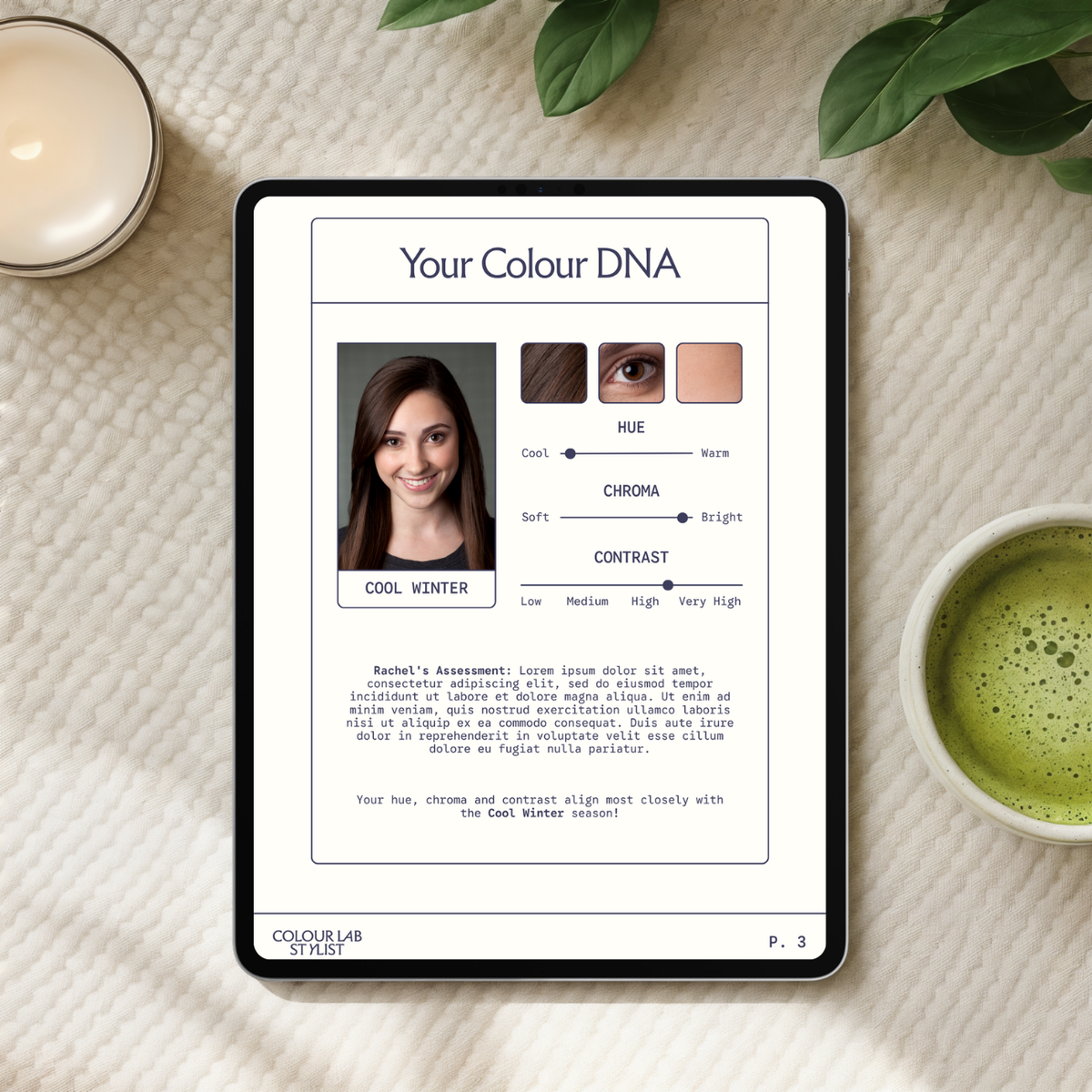 Personalised Colour Analysis