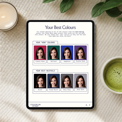 Personalised Colour Analysis